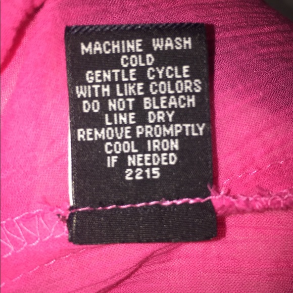 Pretty Rafaella Fuchsia Tunic Top - Picture 7 of 7